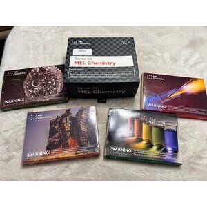 MEL Chemistry Starter Kit With 4 Experiment Sets & Goggles For Ages 12+